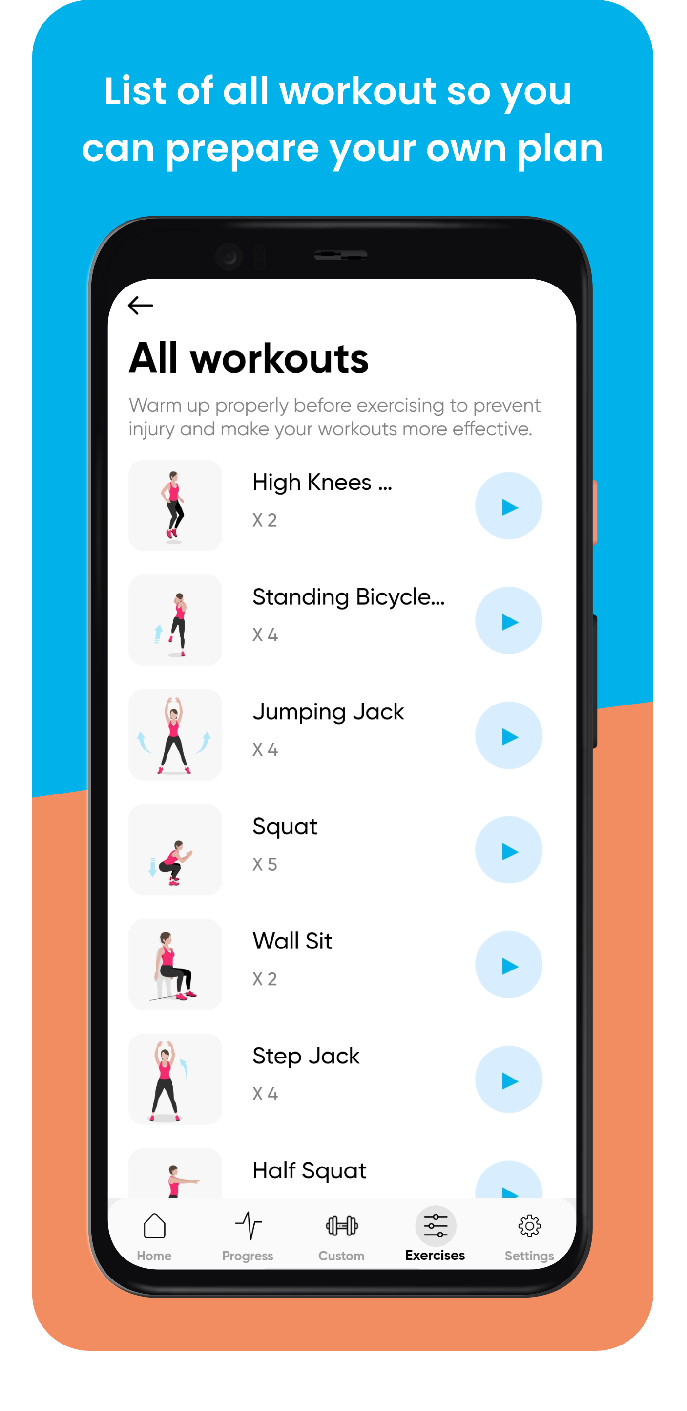 Fitness Home Workout App In Flutter With Admin Panel by FreakTemplate